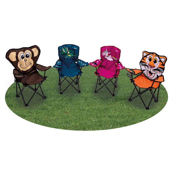 Quest Childrens Monkey Fun Folding Chair 5203m - Quest - Van Life Living