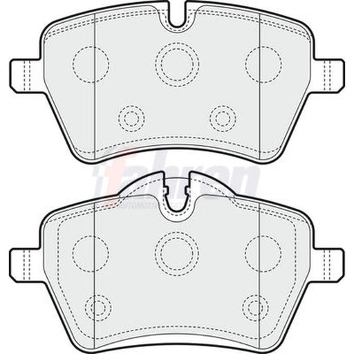 Fahren Front Brake Pad Set fits Mini Mini 2003-2015