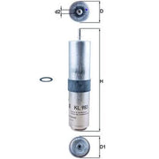 Mahle Fuel Filter Element KL 983D