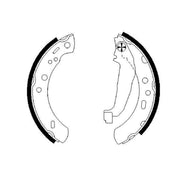 Bosch Brake Shoe Set Axle Kit 0 986 487 604