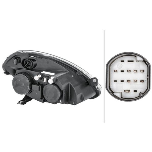 Hella Headlight Headlamp W5W Left 1EB 270 521-231