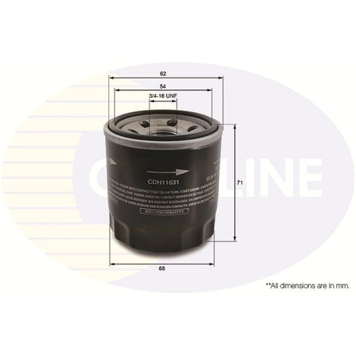 Comline Engine Oil Filter CDH11631
