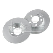Borg & Beck 2 x Solid Rear Brake Discs BBD4065-x2