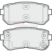 Fahren Rear Brake Pad Set FBP3825