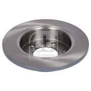 Febi 2 x Solid Rear Brake Discs 108432-x2