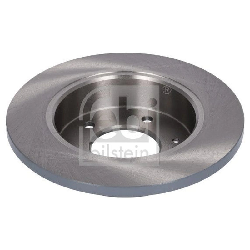 Febi 2 x Solid Rear Brake Discs 108432-x2