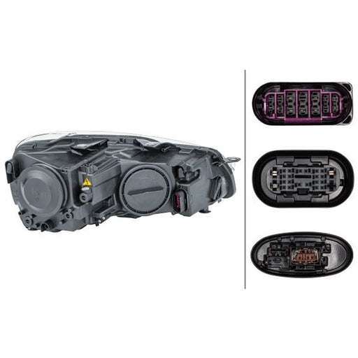 Hella Headlight Headlamp D1S (gas discharge tube) Le 1ZS 009 902-511