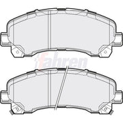 Fahren Front Brake Pad Set fits Isuzu D-Max I Platform/Chassis 2007-2012 3.0