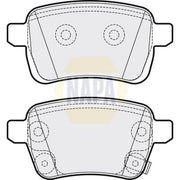 NAPA Rear Brake Pad Set NBP1515