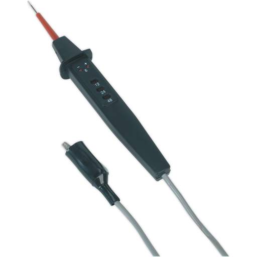 Sealey Circuit Tester 6/12/24/48V LED AK407 Sealey  - Town Parts