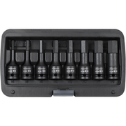 Sealey Impact Hex Socket Bit Set 8pc 1/2"Sq Drive AK5601 Sealey  - Town Parts