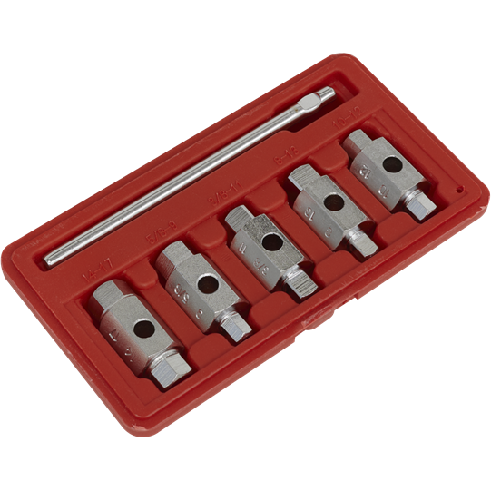 Sealey Drain Key Set 6pc Double End AK659 Sealey  - Town Parts