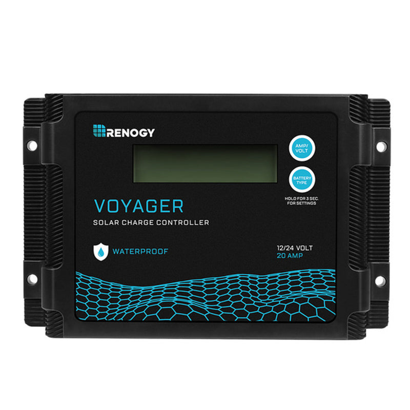 Renogy Voyager 20A PWM Waterproof Solar Charge Controller - Dyna-mo Solar - Van Life Living