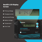 Renogy Voyager 20A PWM Waterproof Solar Charge Controller - Dyna-mo Solar - Van Life Living