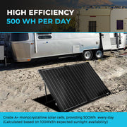 Renogy Renogy 100W Portable Solar Panel - Dyna-mo Solar - Van Life Living
