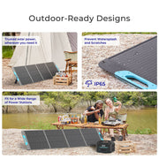 Renogy 200W Portable Solar Panel - Dyna-mo Solar - Van Life Living