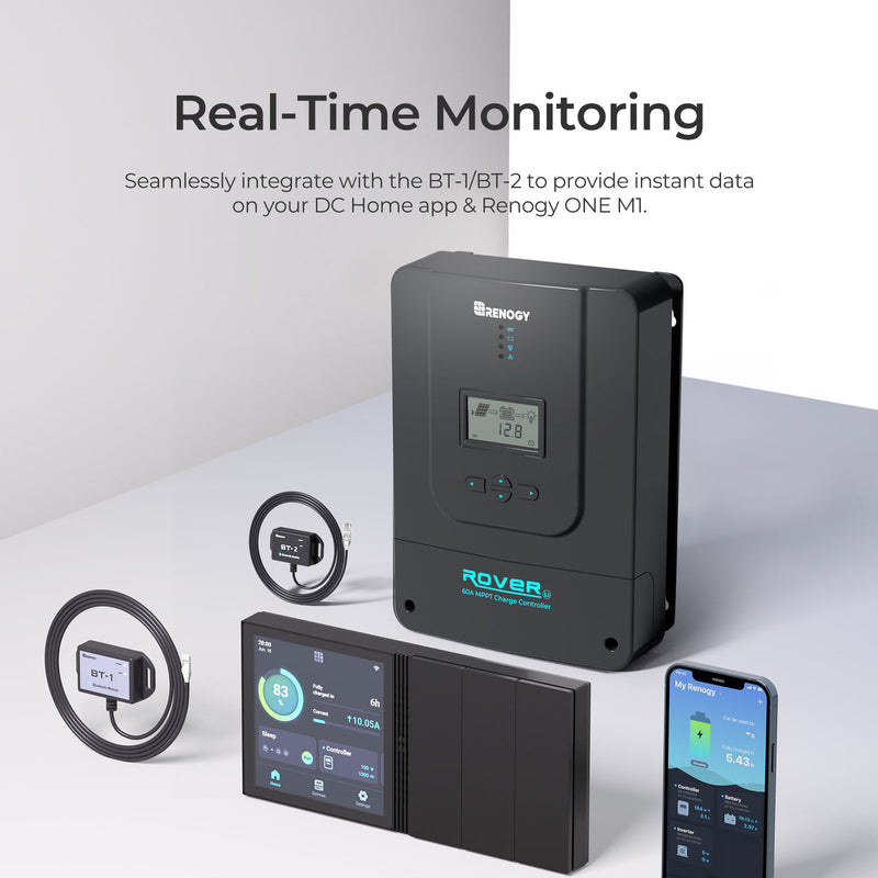 Renogy Rover 60 Amp MPPT Solar Charge Controller - Dyna-mo Solar - Van Life Living