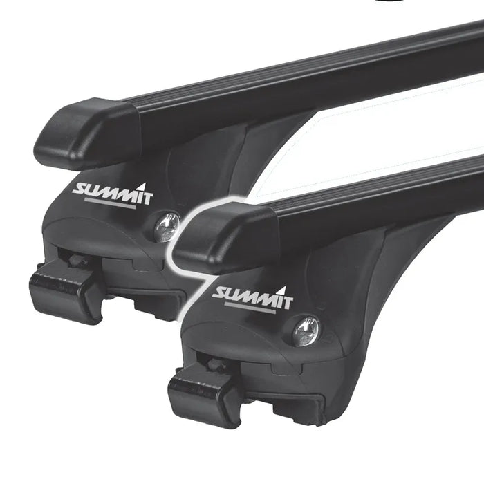 Summit Premium Steel Roof Bars fits Volkswagen Passat B8 2015-2024 Estate 5-dr with Flush Rails - Summit - Van Life Living