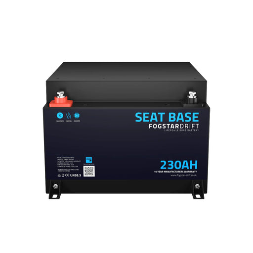 Fogstar 12v 230Ah Seat Base - LiFeP04 Battery - Dyna-mo Solar - Van Life Living