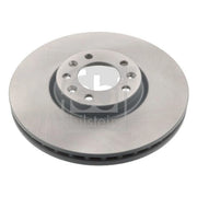 Febi 2 x Internally Vented Front Brake Discs 43865-x2