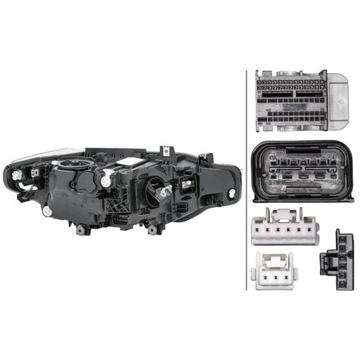 Hella Headlight Headlamp LED Left 1EX 012 102-911