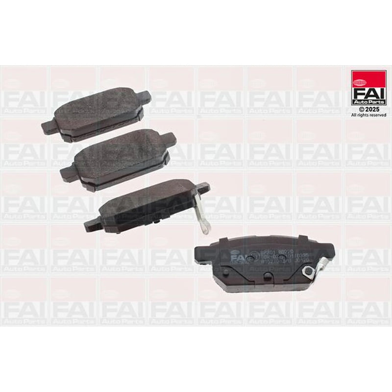 FAI Rear Brake Pad Set BP301