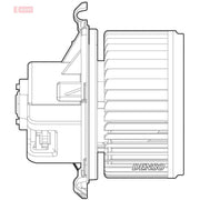 Denso Heater Blower Fan fits Citroën Relay III 2006-2023 2.0 2.2 3.0