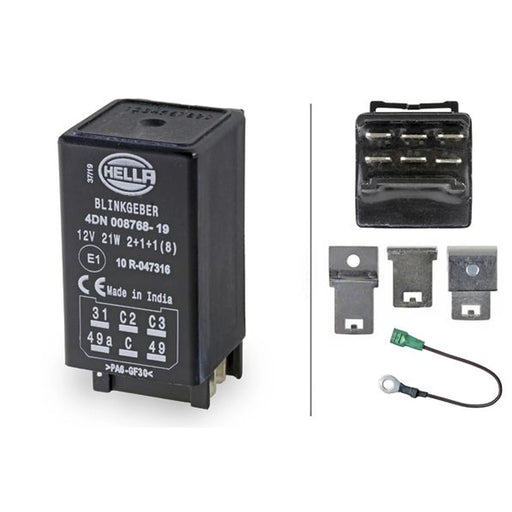 Hella Indicator Flasher Relay 4DN 008 768-191