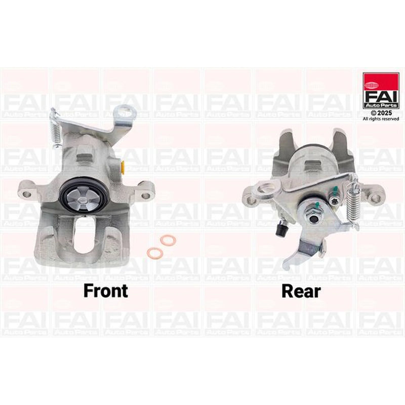 FAI Brake Caliper Assembly Rear Left FCA318L