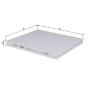 Mahle Cabin Air Filter (Pollen Filter) LA 832