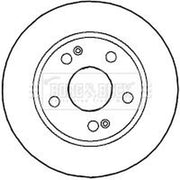 Borg & Beck 2 x Vented Front Brake Discs BBD4591-x2