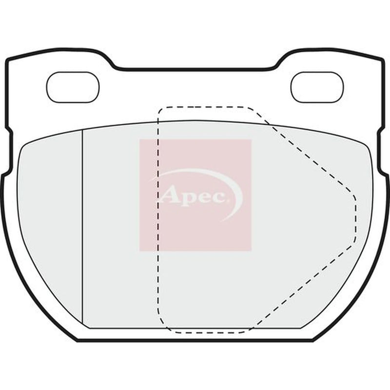 Apec Rear Brake Pad Set PAD907