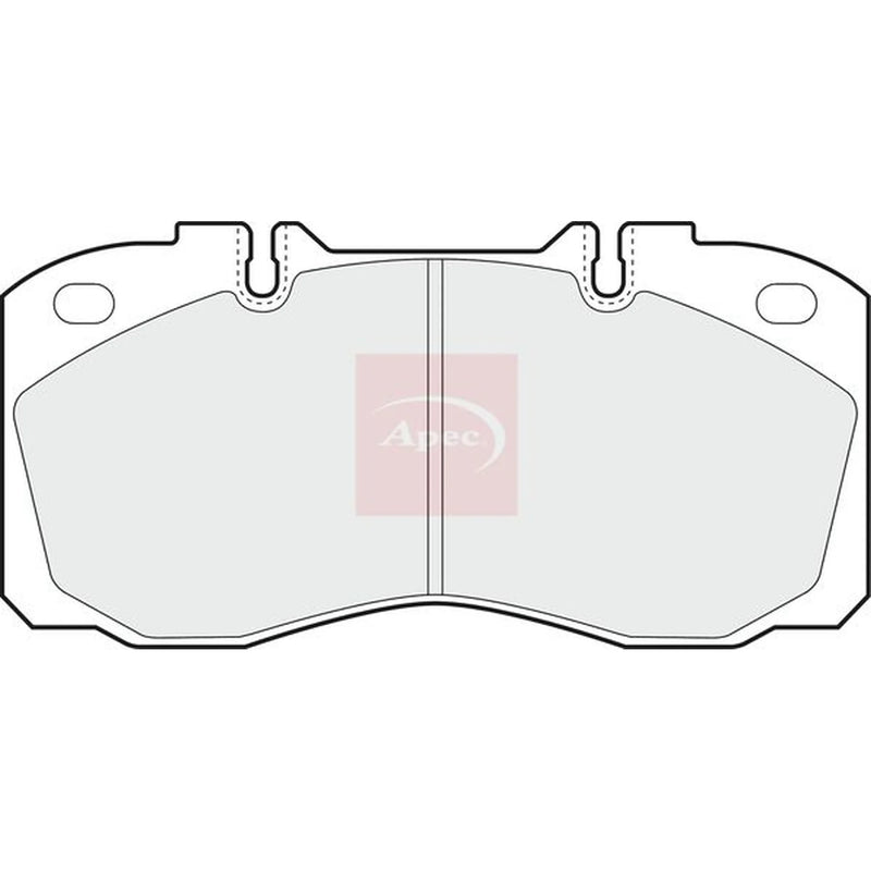 Apec Front Brake Pad Set PAD1015