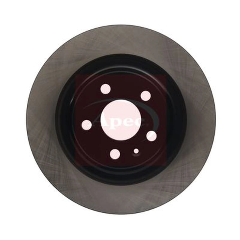 Apec 2 x Solid Rear Brake Discs DSK3387-x2