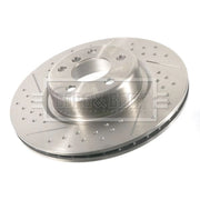 Borg & Beck 2 x Perforated/Vented Rear Brake Discs BBD7008S-x2