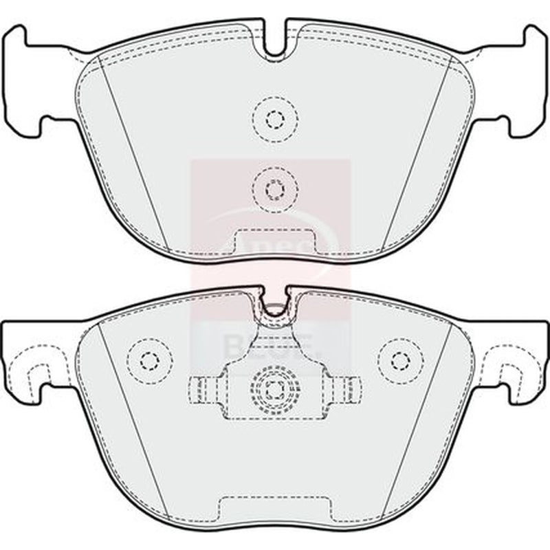 Apec Front Brake Pad Set PD3339
