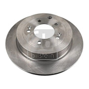 Febi 2 x Solid Rear Brake Discs 108675