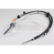 Borg & Beck Handbrake Cable Right Rear BKB6026
