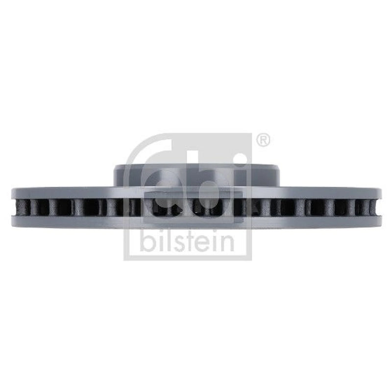 Febi 2 x Internally Vented Front Brake Discs 186033-x2