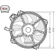 Denso Engine Cooling Fan DER23005