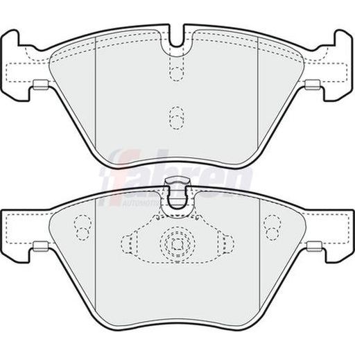 Fahren Front Brake Pad Set FBP3081