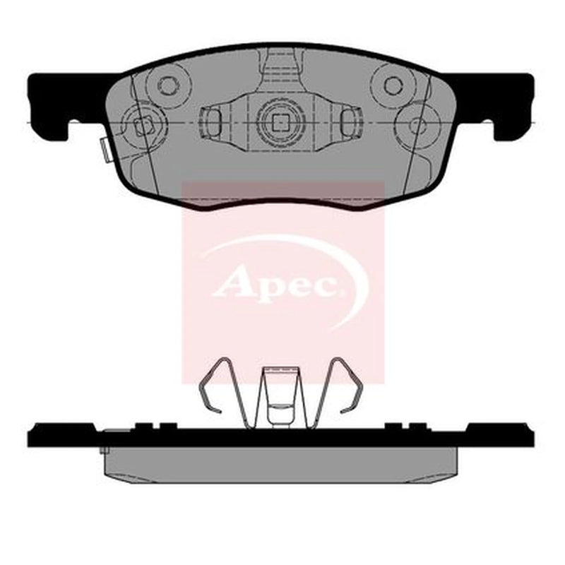 Apec Front Brake Pad Set PAD2397