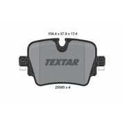 Textar Rear Brake Pad Set 2558501