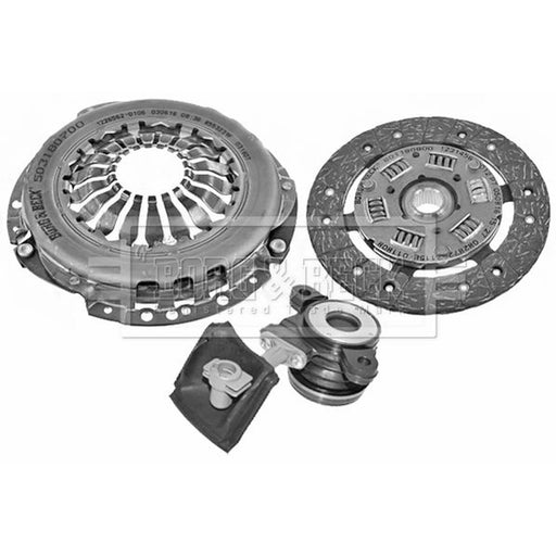 Borg & Beck Clutch Kit Set 3pc HKT1195