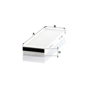 MANN-FILTER Cabin Air Filter (Pollen Filter) behind CU 3023-2