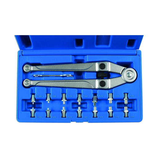 Laser Adjustable Pin Wrench Set 7412 Laser  - Town Parts
