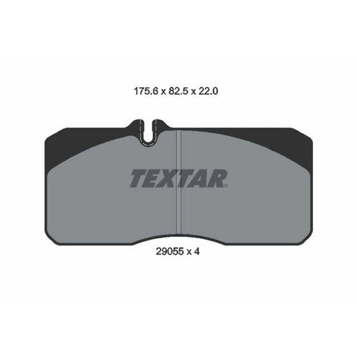 Textar Front Brake Pad Set 2905503
