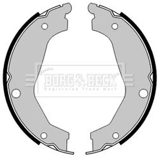 Borg & Beck Parking Brake Shoe Set BBS6457