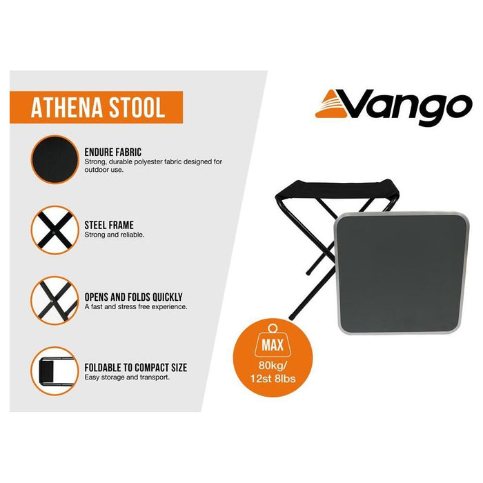 Vango Athena Std Excalibur Footrest / Stool - Vango - Van Life Living