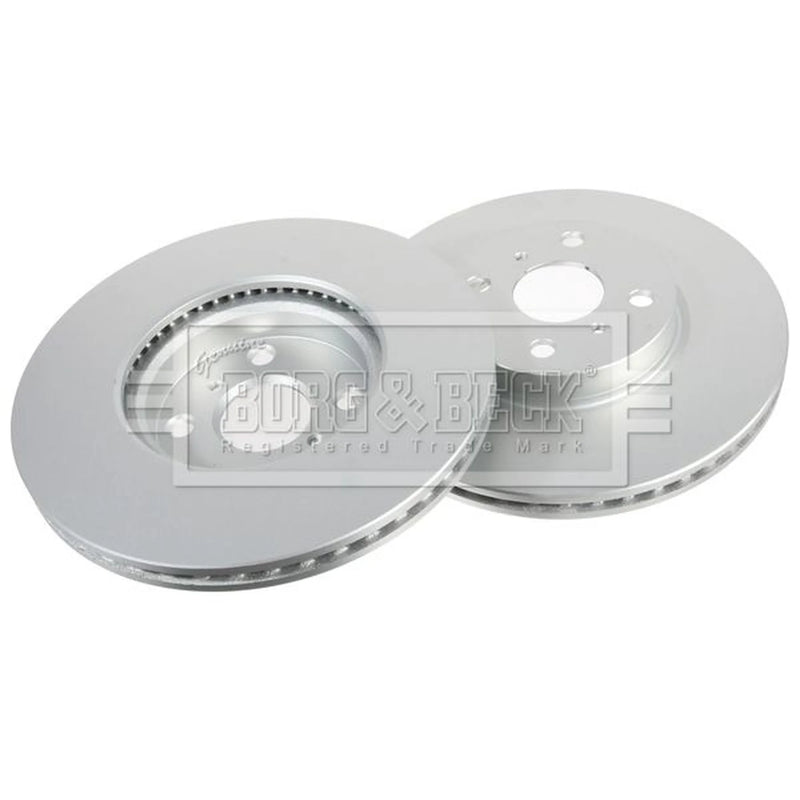 Borg & Beck 2 x Vented Front Brake Discs BBD4560-x2